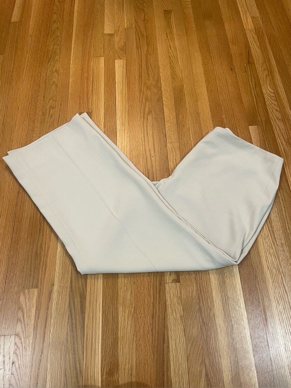 VINTAGE Peel & Peel Light Khaki Dress Pants - Classic Straight Fit & Lined!